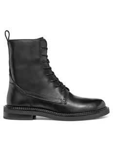 Geox Botki D Serilda D46WYG 00043 C9999 Czarny - Botki damskie - miniaturka - grafika 1