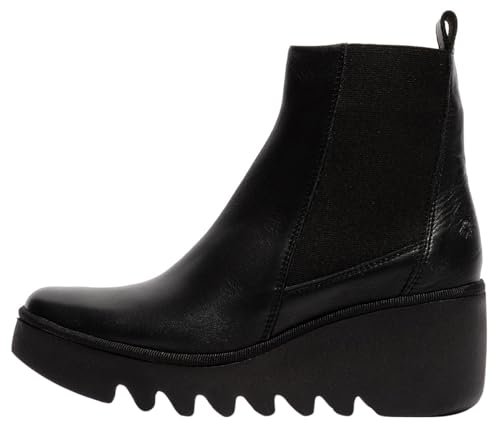 Fly London Damskie botki BAGU233FLY, czarne, 35 EU, Czarny, 35 EU
