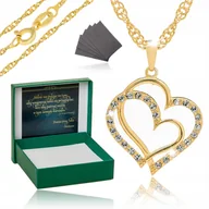 Biżuteria dla dzieci - PIĘKNY NASZYJNIK SERCE 925 CHRZEST KOMUNIA PREZENT - miniaturka - grafika 1