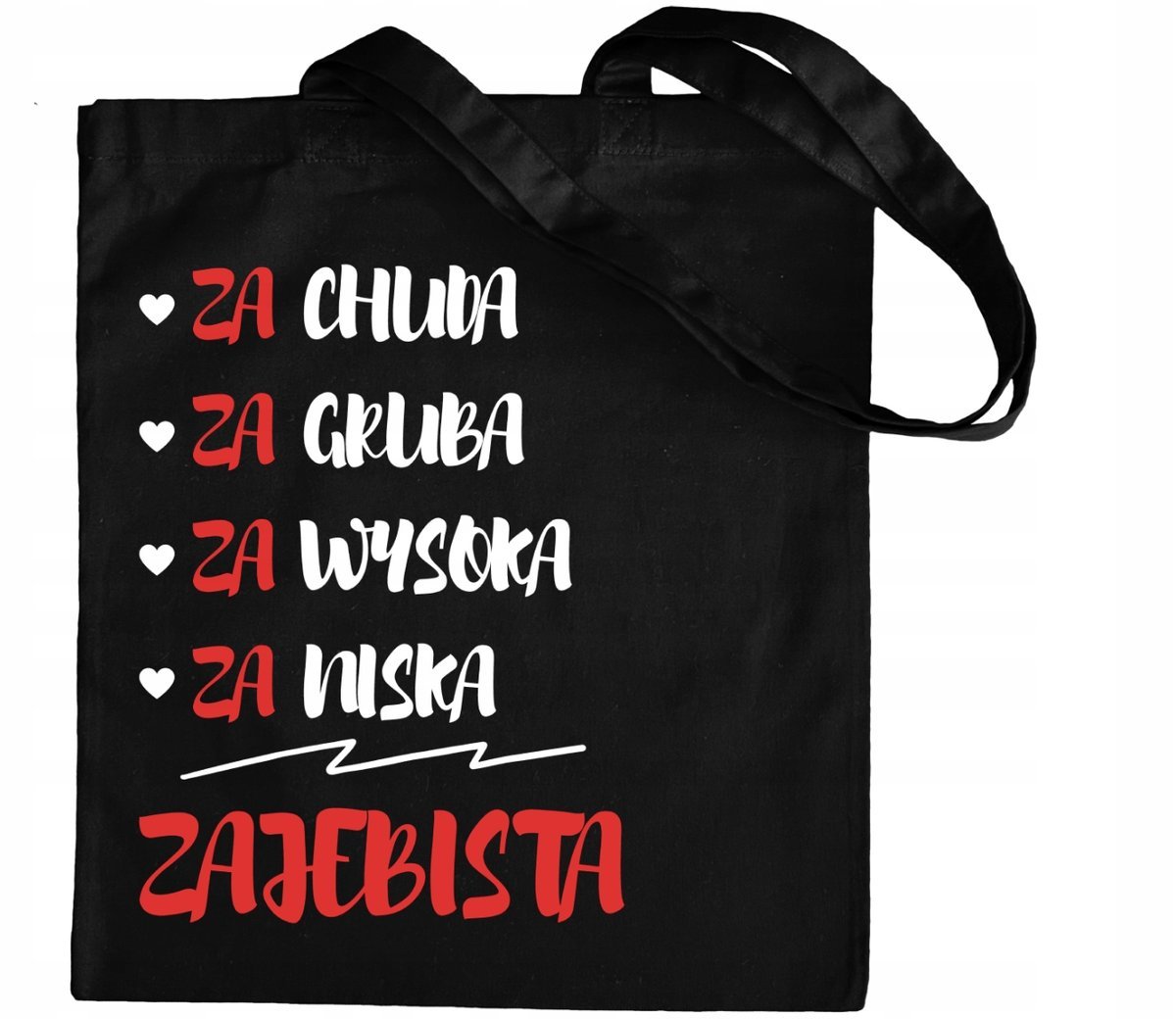 Torba BAWEŁNIANA Z NADRUKIEM EKO Shopperbag Torba Koleżanki Przyjaciółki