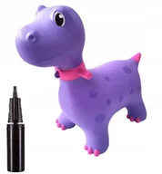 Skoczki dla dzieci - Skoczek Gumowy Do Skakania Dinozaur Duży 60cm - miniaturka - grafika 1