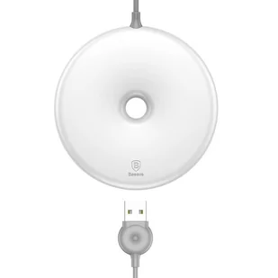 Baseus Ładowarka indukcyjna Donut Biały (WXTTQ-02) - Ładowarki do telefonów - miniaturka - grafika 1