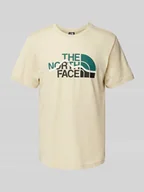 Koszulki męskie - T-shirt z nadrukiem z logo model ‘MOUNTAIN LINE’ - miniaturka - grafika 1