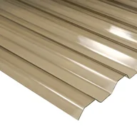 Pokrycia dachowe - Płyta z poliwęglanu dymna brąz trapez 76/18, 1075 x 2500 Robelit - miniaturka - grafika 1