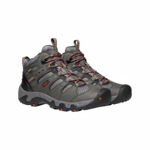 Buty trekkingowe męskie KEEN KOVEN MID WP - Buty trekkingowe męskie - miniaturka - grafika 1