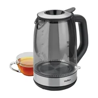 Czajniki elektryczne - Czajnik elektryczny szklany Hoffen, 1,7 l, 1850 W, z podświetleniem LED - miniaturka - grafika 1