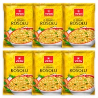Dania dla dzieci - Vifon Zupa błyskawiczna o smaku rosołu 65 g x 6 sztuk - miniaturka - grafika 1