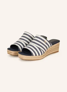 Tommy Hilfiger Sandały Na Platformie blau - Sandały damskie - miniaturka - grafika 1