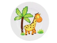 Miseczki i talerzyki dla dzieci - Talerz deserowy 21 cm Lubiana - Roma 5137B "Żyrafa" - miniaturka - grafika 1