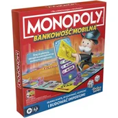 Gry planszowe - Gra planszowa HASBRO Monopoly Bankowość mobilna G1424 - miniaturka - grafika 1