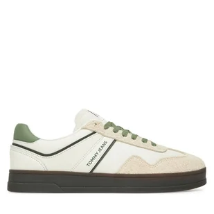 Sneakersy Tommy Jeans The Greenwich Leather EM0EM01587 Biały - Sneakersy męskie - miniaturka - grafika 1