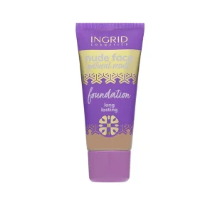 Ingrid Nude Face Natural Result Foundation podkład kryjący 23 Sand 30ml - Podkłady do twarzy - miniaturka - grafika 1
