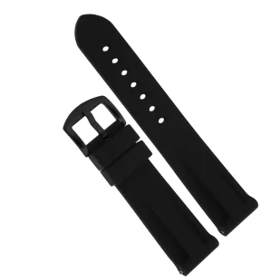 Pasek do zegarka Vostok Europe Pasek Expedition - Silikon (C731) czarny z czarną klamrą  | OFICJALNY SKLEP | RATY 0% • Zapłać później PayPo • GRATIS WYSYŁKA ZWROT DO 365DNI - Akcesoria do zegarków - miniaturka - grafika 1