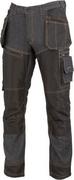 Odzież robocza - Lahti Pro Spodnie jeansowe czarne ze wzmocnieniami "3xl",ce,lahti - miniaturka - grafika 1