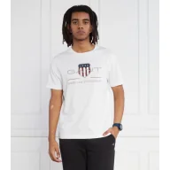 Koszulki męskie - Gant T-shirt | Regular Fit - miniaturka - grafika 1