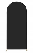 Balony i akcesoria - TŁO Materiał POKROWIEC CZARNY POKRYCIE na ŁUK BALONOWY stojak Tło DO ZDJĘĆ - miniaturka - grafika 1