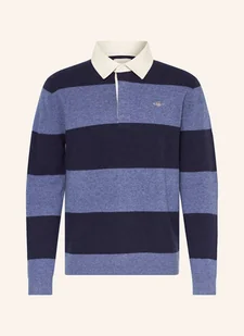 Gant Koszulka Dzianinowa W Stylu Rugby blau - Moda i Uroda OUTLET - miniaturka - grafika 1