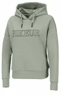 Kurtki jeździeckie - Pikeur Bluza z kapturem damska MIE Athleisure AW21 - mint grey - miniaturka - grafika 1