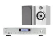 Zestawy stereo - Rotel A14 MKII (srebrny) + 706 S3 (biały) - miniaturka - grafika 1