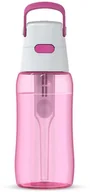 Butelki filtrujące - Butelka filtrująca Dafi SOLID 0,5 l flamingowa barwiony zbiornik z filtrem - miniaturka - grafika 1