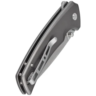 Nóż składany Sencut Serene Gray Aluminium, Satin D2 (S21022B-3) - Noże - miniaturka - grafika 6