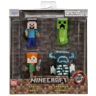 Figurki dla dzieci - Jada Minecraft 4-pak figurek metalowych - miniaturka - grafika 1