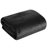 Narzuty - Eurofirany Euro Firany Narzuta 220 x 240 Velvet Lili4 Czarny 1219952 - miniaturka - grafika 1