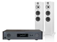 Zestawy stereo - NAD C 379 (czarny) + 603 S3 (biały) - miniaturka - grafika 1