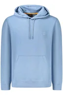 Bluzy męskie - BLUZA HUGO BOSS BEZ ZAMKA MĘSKA NIEBIESKA - miniaturka - grafika 1