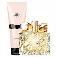 Zestawy perfum damskich - TEMU Avon Zestaw Kosmetyków Luck dla Niei Woda Perfumowana 50 ml + Balsam - miniaturka - grafika 1