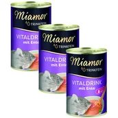 Mokra karma dla kotów - Miamor VitalDrink z kaczką 3x135ml - miniaturka - grafika 1