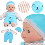 Lalki dla dziewczynek - Lalka bobas jak żywa interaktywna miękka mówi śpiewa uczy 2 języki Pl Eng - miniaturka - grafika 1