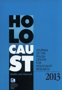 Holocaust Studies and Materials Volume 2013 - II wojna światowa - miniaturka - grafika 1