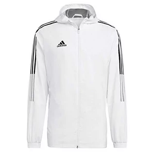 Kurtki męskie - Adidas Kurtka męska Tiro21 Wb biały L GP4966 - grafika 1