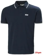 Koszulki męskie - Koszulka męska HELLY HANSEN GENOVA POLO - Navy - miniaturka - grafika 1