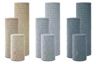 Zbiornik na deszczówkę MPI Arcado 230 l granitowy - Zbiorniki na deszczówkę - miniaturka - grafika 5