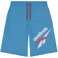 Spodenki damskie - Reebok Chłopięce szorty Heritage Shorts, niebieskie (Always Blue), 9 años - miniaturka - grafika 1