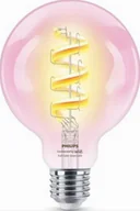 Żarówki LED - Philips Smart filament E27 G95 6 3 W (40 W) Rgbw - miniaturka - grafika 1