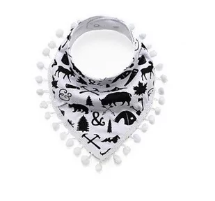 3W1 Śliniak Apaszka Bandana Niedzwiedz - Śliniaki i fartuszki - miniaturka - grafika 1