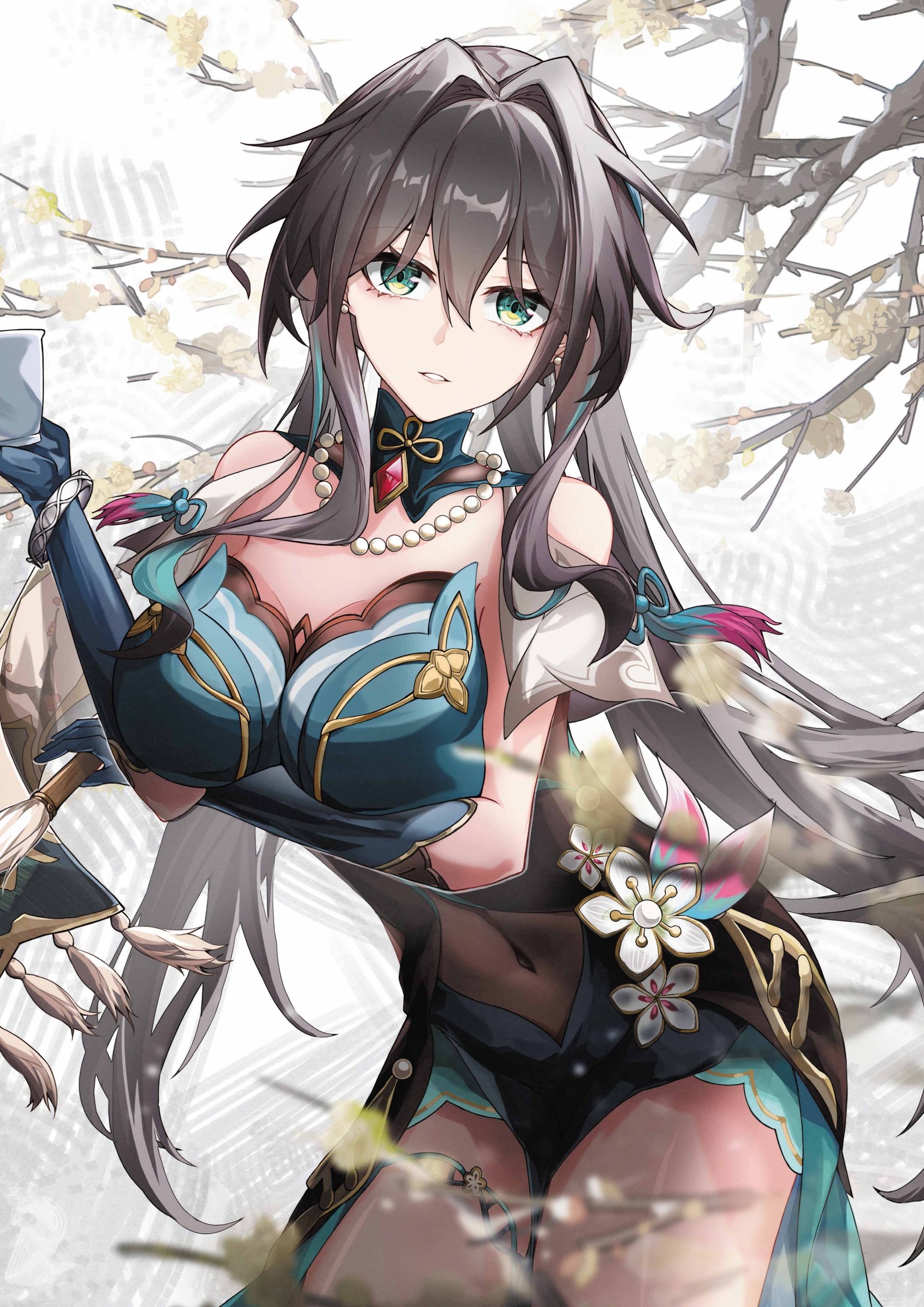 Plakat A3 Honkai Star Rail Hsr Anime Gra Ruan Mei