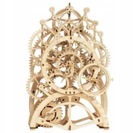 Puzzle - ROBOTIME Puzzle Drewniane 3D Duży Zegar Z Wahadłem Klasyczny Na Prezent - miniaturka - grafika 1
