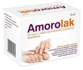 Problemy skórne - Sun-Farm Amorolak 50 mg/ml lakier do paznokci 3 ml - miniaturka - grafika 1