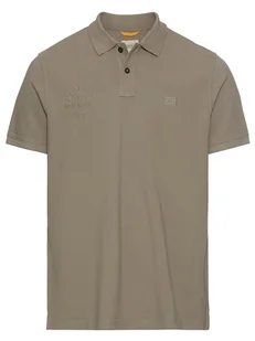Camel Active Koszulka polo w kolorze khaki - Koszulki męskie - miniaturka - grafika 1