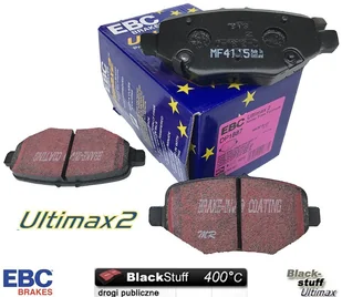 Tylne klocki hamulcowe do tarcz 345mm EBC Ultimax2 Ford Taurus 2013- - Klocki hamulcowe - miniaturka - grafika 1