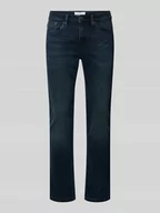 Spodnie męskie - Jeansy o kroju regular slim fit z 5 kieszeniami model ‘Josh’ - miniaturka - grafika 1