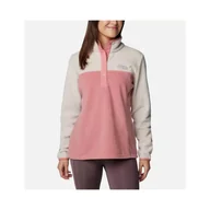 Bluzy narciarskie - Bluza polarowa damska Columbia Benton Springs 1/2 Snap Pullover Fleece II - miniaturka - grafika 1