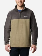 Bluzy męskie - Bluza męska nierozpinana streetwear Columbia Steens Mountain Half Zip 1620191018 M Ciemnoszary/Oliwkowy (193855572492) - miniaturka - grafika 1