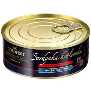 Goldfish-Sardynka Królewska W Sosie Pomidorowym 240G - Konserwy i dania rybne - miniaturka - grafika 1
