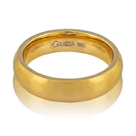 Sygnety - Pierścionek męski- sygnet w kolorze złotym EM 1 - EM Men's Accessories - miniaturka - grafika 1