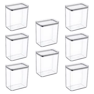 Zestaw 8 pojemników kuchennych CRYSTAL 2.6 L - Pojemniki kuchenne - miniaturka - grafika 1